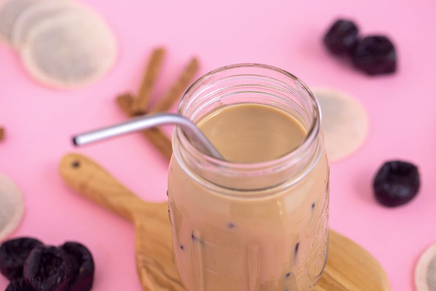 10Minute Iced Prune Chai Latte Mind Over Munch