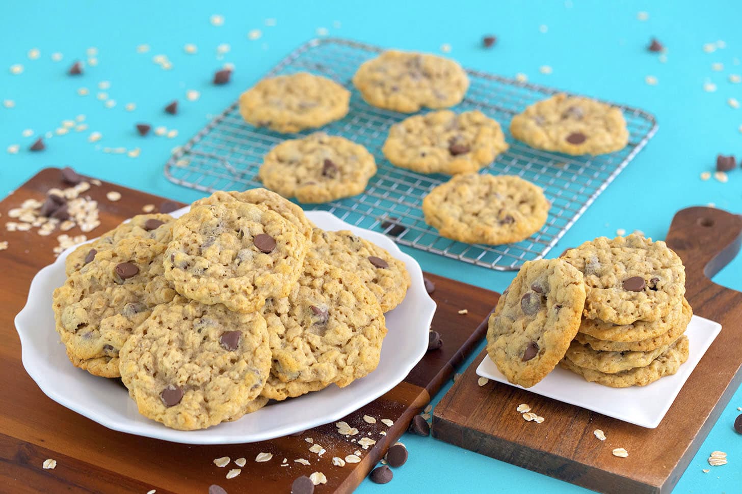 Eggless Oatmeal Chocolate Chip Cookies Mind Over Munch