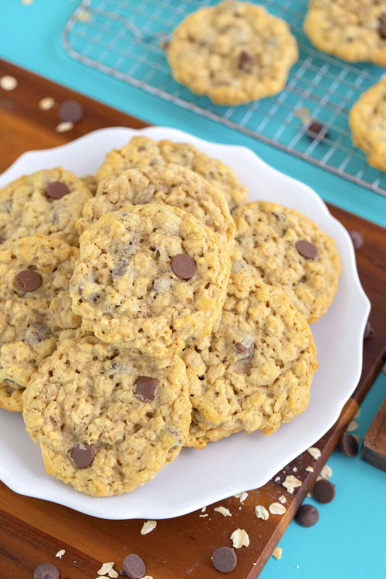 Eggless Oatmeal Chocolate Chip Cookies Mind Over Munch